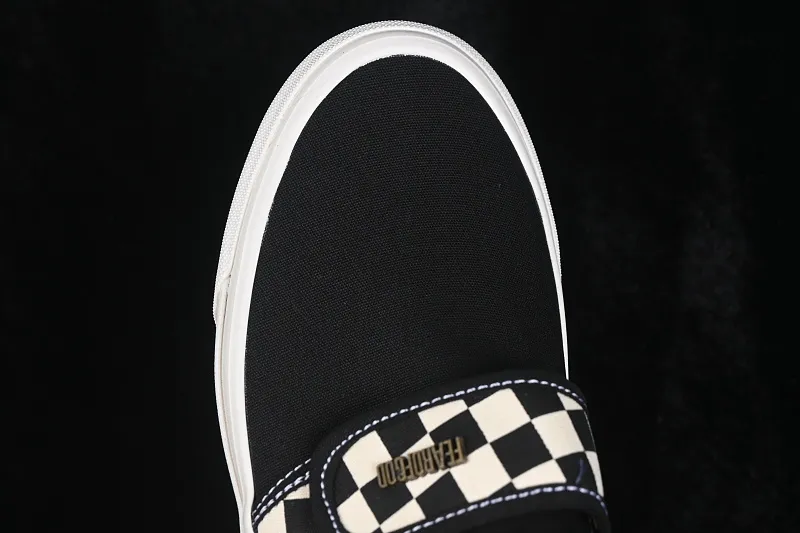 All categories Vans Vans series Vans Low Vans low-top Vans Slip-On Classic checkerboard slip-on casual sneakers VN0A3J9FPZT